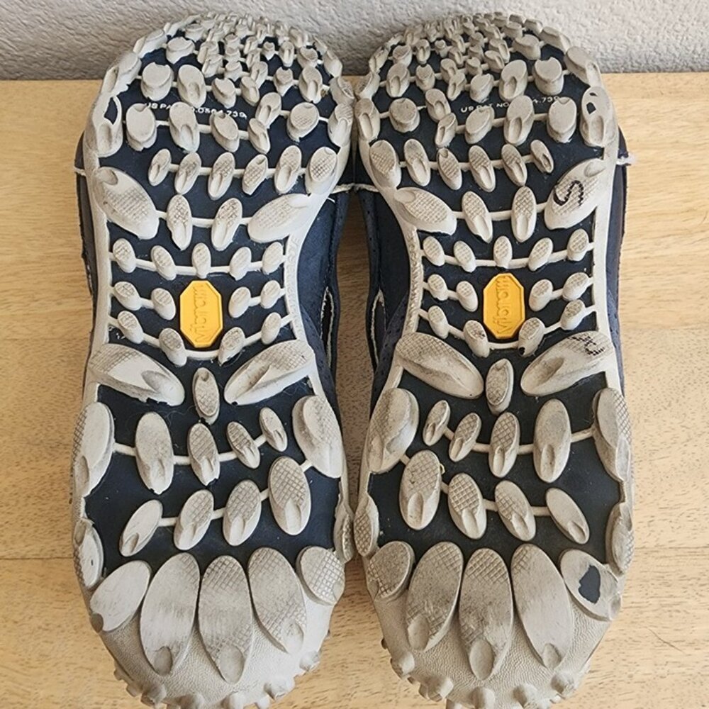 Merrell Shoes Womens Size 6 Navy Blue Oceania Mary Jane Vibram Sole Casual Flats - Picture 12 of 12